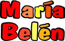 Vorname WEIBLICH - Spanien M Zusammengesetzter María Belén 