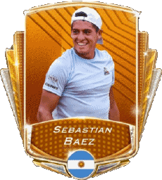 Sports Tennis - Joueurs Argentine Sebastian Baez 