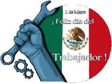 Nachrichten Spanisch 1 de Mayo Feliz día del Trabajador - México 