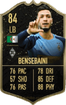 Multimedia Videogiochi F I F A - Giocatori carte Algeria Ramy Bensebaini 