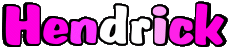 Prénoms MASCULIN - France H Hendrick 