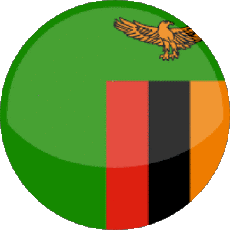 Flags Africa Zambia Round 