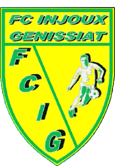 Sports FootBall Club France Logo Auvergne - Rhône Alpes 01 - Ain FC Injoux-Génissiat 
