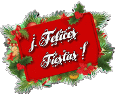 Messages Spanish Felices Fiestas Serie 03 