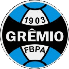 1981-1982-Sports Soccer Club America Brazil Grêmio  Porto Alegrense 1981-1982