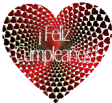 Nachrichten Spanisch Feliz Cumpleaños Corazón 005 