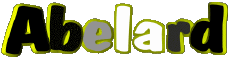 Prénoms MASCULIN - France A Abelard 