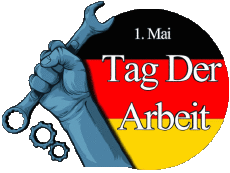 Messages Allemand 1. Mai Tag Der Arbeit - Deutschland 