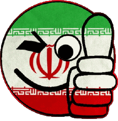 Banderas Asia Irán Smiley - OK 