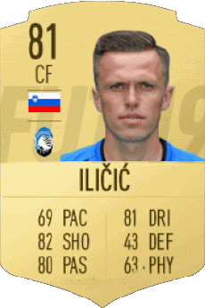 Multimedia Videospiele F I F A - Karten Spieler Slowenien Josip Ilicic 