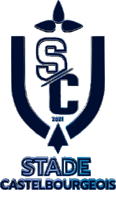 Sports FootBall Club France Logo Bretagne 35 - Ille-et-Vilaine Stade Castelbourgeois FC 