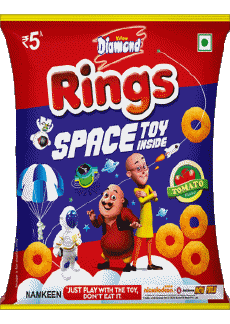 Food Snack - Chips - Crips India Yellow Diamond 