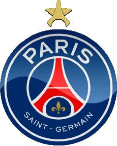 2025-Sports FootBall Club France Logo Ile-de-France 75 - Paris Paris St Germain - P.S.G 2025