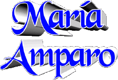 First Names FEMININE - Spain M Composed María Amparo 