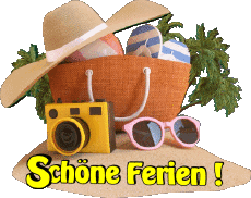 Messagi Tedesco Schöne Ferien Sfondo trasparente 31 