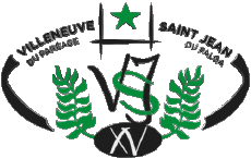 Sport Rugby Club Frankreich Logo Dept 09 Villeneuve St Jean XV 