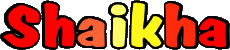 Nombre FEMENINO - Magreb Musulmán S Shaikha 