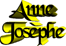 Vorname WEIBLICH - Frankreich A Zusammengesetzter Anne Josèphe 