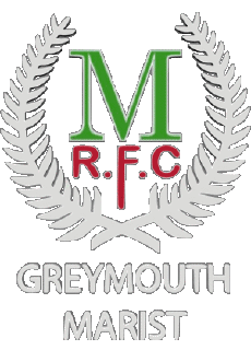 Sports Rugby Club Monde Logo Nouvelle Zélande G Greymouth Marist R.F.C 