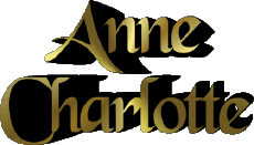 First Names FEMININE - France A Composed Anne Charlotte 