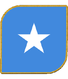 Bandiere Africa Somalia Quadrato 