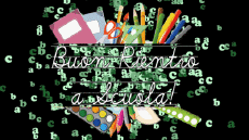 Mensajes Italiano Buon Rientro a Scuola Fondo animado 001 