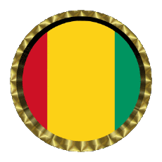Banderas África Guinea Ronda - Anillos 