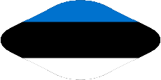 Fahnen Europa Estland Oval 