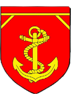 Wappen-Fahnen Frankreich Abteilungen - Städte 13 PORT DE BOUC 