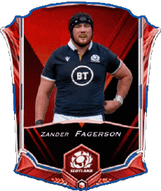 Sports Rugby - Joueurs Ecosse Equipe 2022 Zander Fagerson 