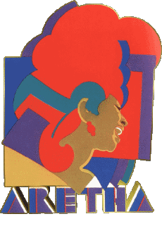 Multi Media Music Funk & Disco Aretha Franklin Logo 