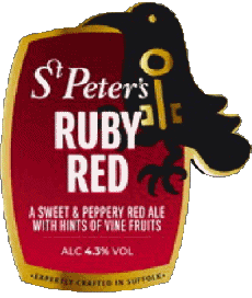 Ruby Red-Getränke Bier UK St  Peter's Brewery 