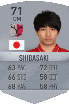 Multimedia Vídeo Juegos F I F A - Jugadores  cartas Japón Gaku Shibasaki 