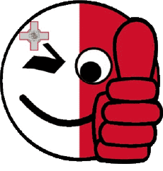 Banderas Europa Malta Smiley - OK 