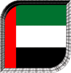 Flags Asia United Arab Emirates Square 