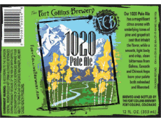 1020 Pale ale-Drinks Beers USA FCB - Fort Collins Brewery 