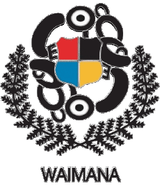 Deportes Rugby - Clubes Mundo - Logotipo Nueva Zelanda W Waimana RC 