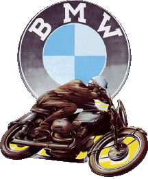 Transport MOTORRÄDER Bmw Logo 