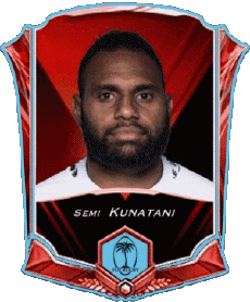 Sports Rugby - Joueurs Fidji Semi Kunatani 