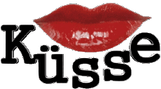 Mensajes Alemán Küsse 01 