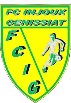 Sports FootBall Club France Logo Auvergne - Rhône Alpes 01 - Ain FC Injoux-Génissiat 