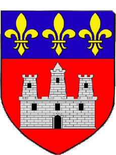 Blasón-Banderas Francia Departamentos - Ciudades 11 CASTELNAUDARY 