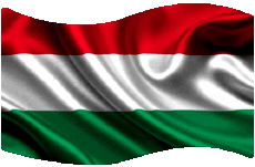 Bandiere Europa Ungheria Rettangolo 