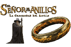 Multimedia Películas Internacional El Señor de los Anillos La Communidad del Anillo Logotipo Español 