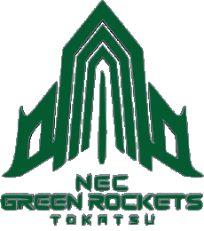 Sports Rugby Club Logo Japon NEC Green Rockets Tokatsu 