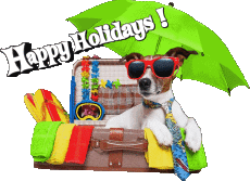 Nachrichten Englisch Happy Holidays Transparenter Hintergrund 11 