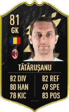 Multimedia Videogiochi F I F A - Giocatori carte Romania Ciprian Tatarusanu 