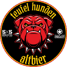 Teufel Hunden Altbier-Bevande Birre USA 5X5 Brewing CO Teufel Hunden Altbier