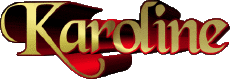 Vorname WEIBLICH - Frankreich K Karoline 