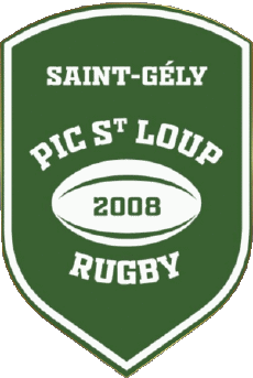Sport Rugby Club Frankreich Logo Dept 34 Saint Gély Pic Saint Loup RC 